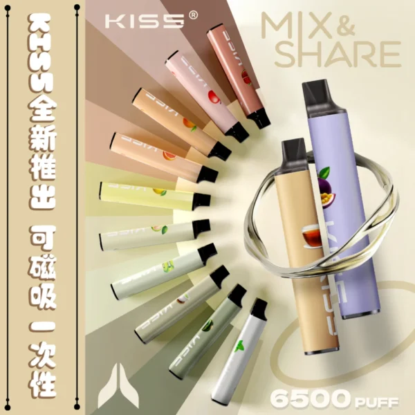 【KIS5鎧斯】KIS5鎧斯拋棄式-6500口 | 磁吸組合新玩法